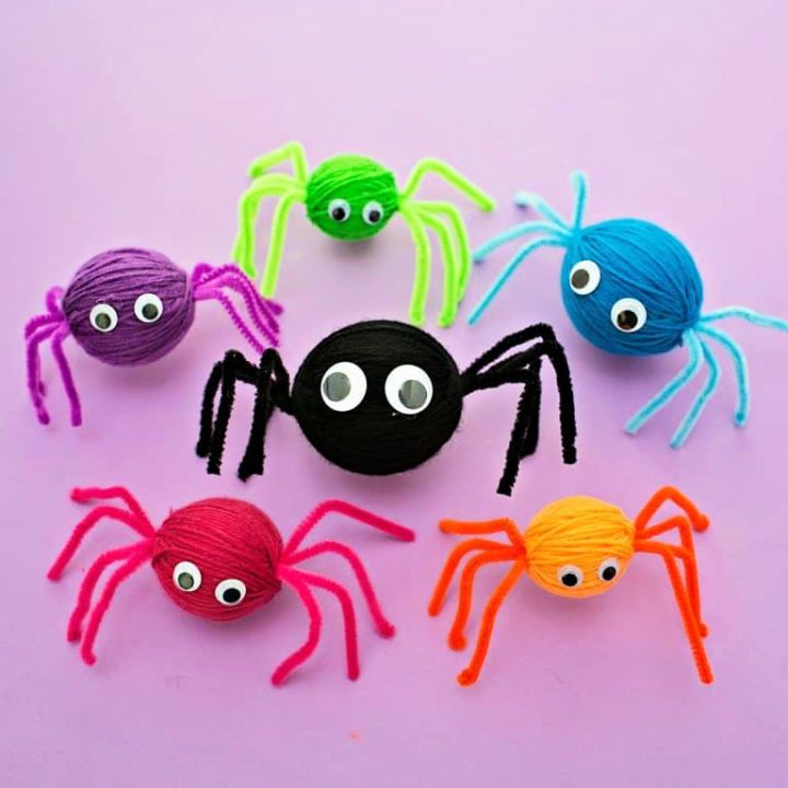 How to Make a Yarn Spider