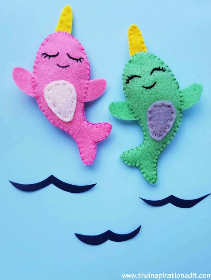 How to Sew Baby Narwhal Plush - Free Pattern