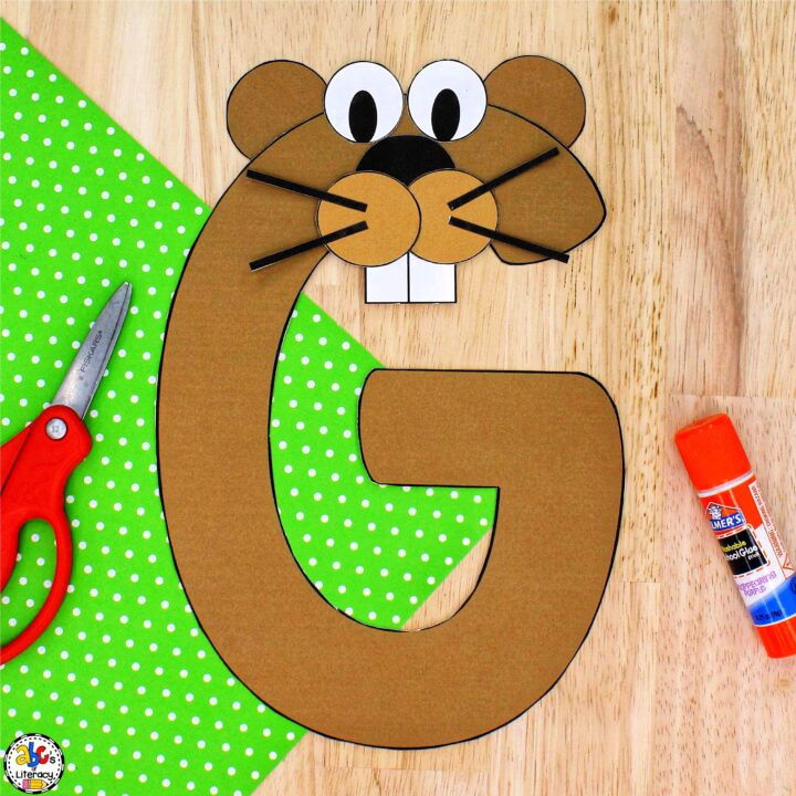 Letter G Ground Hog Day Craft for Prek