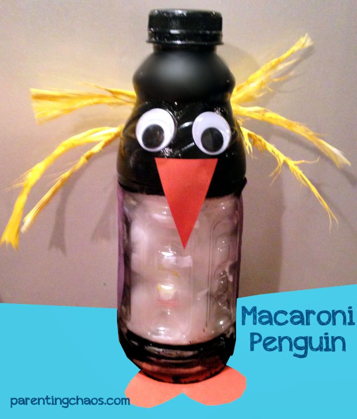 Macaroni Penguin Craft for Kids