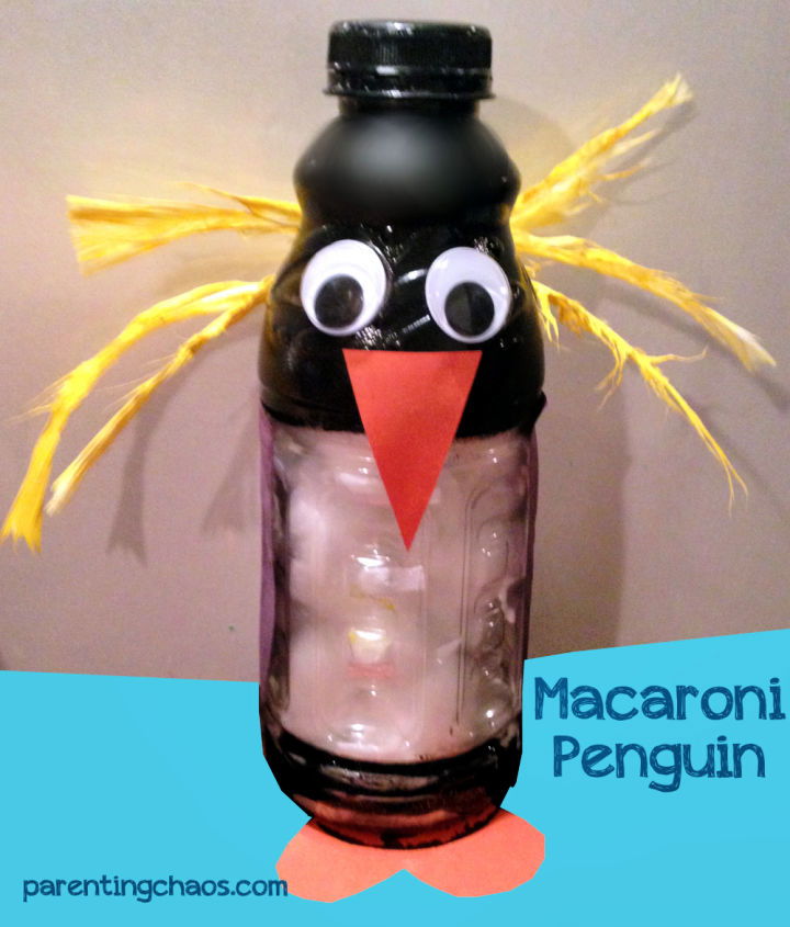 Macaroni Penguin Craft for Kids