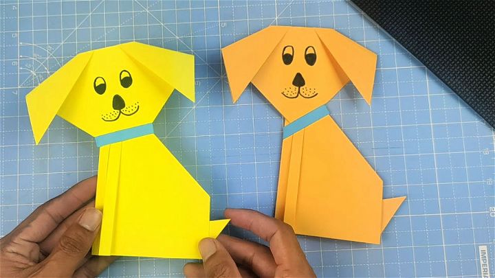 Make Paper Dog With Detailed Instructions