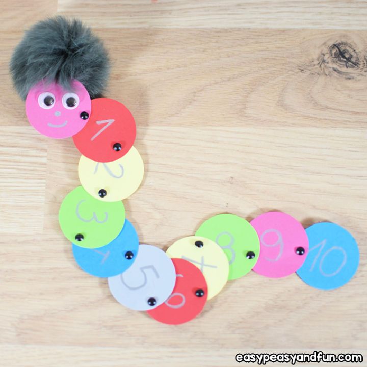 Make Your Own Counting Caterpillar