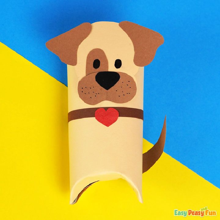 Make Your Own Paper Roll Dog 