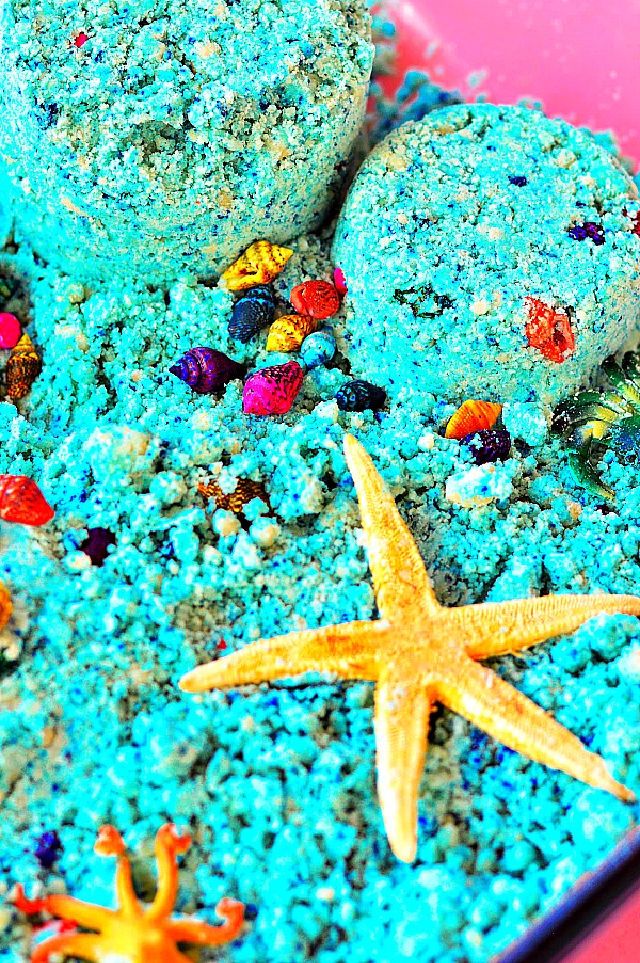 Make Your Own Ocean Moon Sand