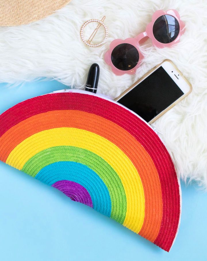 Make Your Own Rainbow Clutch
