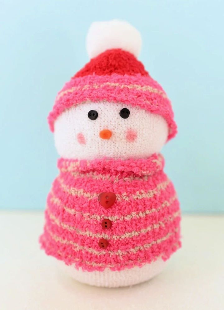Make Your Own Sock Snowman