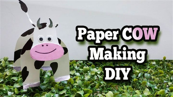 Easy Paper Cow Craft