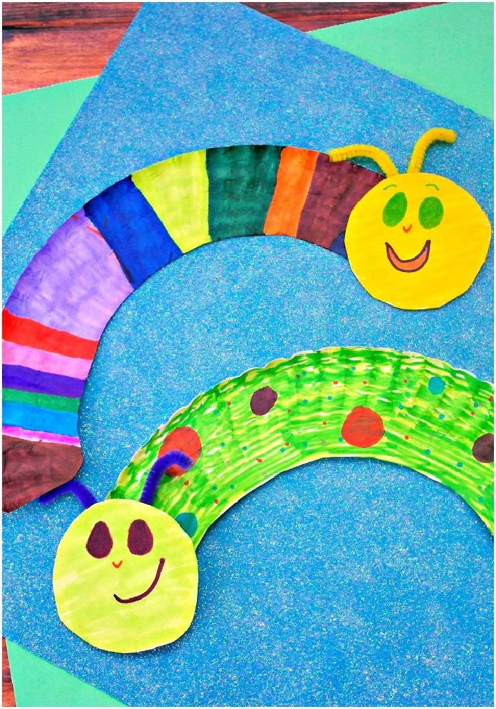 Make a Paper Plate Caterpillar