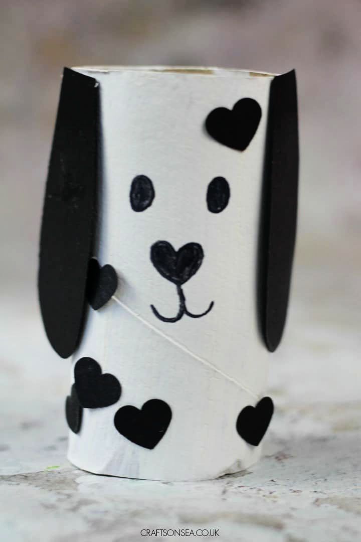 Making a Toilet Paper Roll Dog 