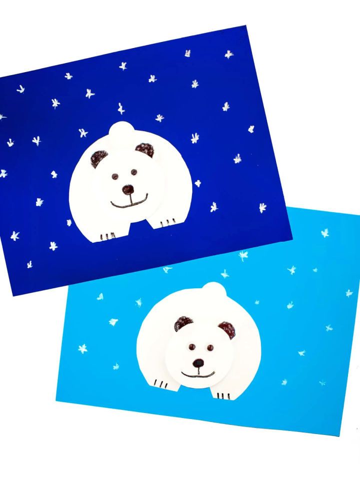 Making Paper Polar Bear