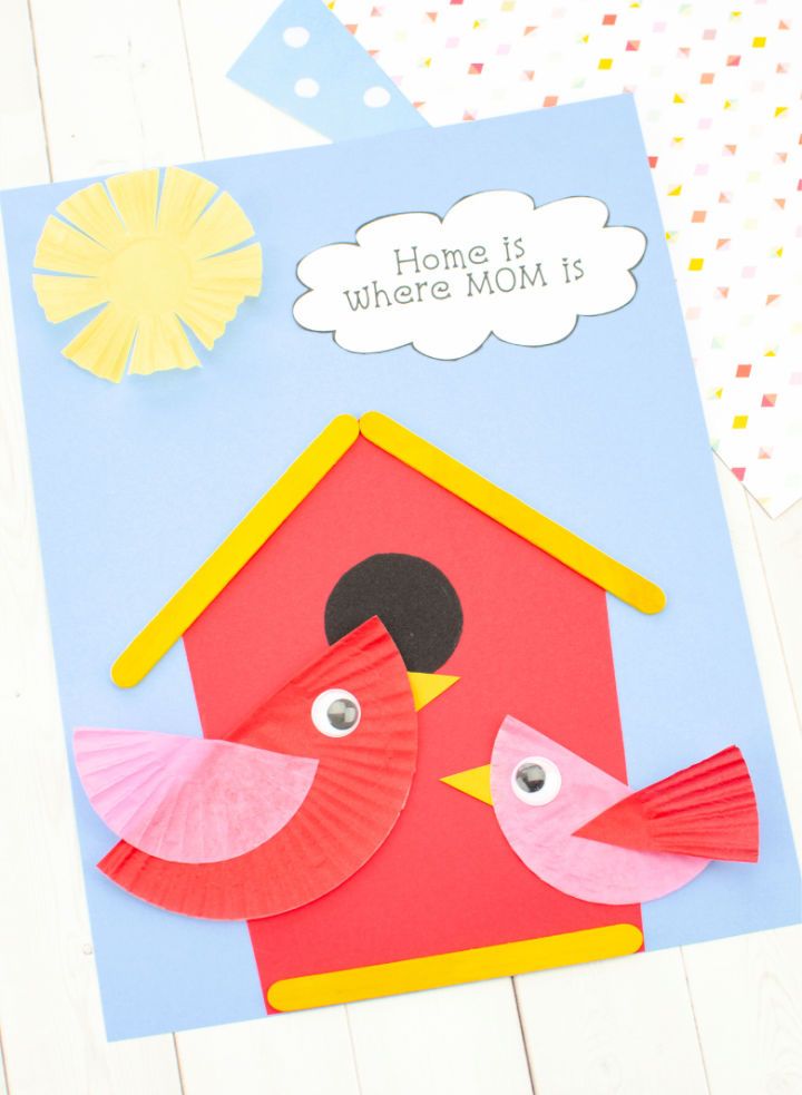 Mother s Day Bird House Craft for 5th Graders