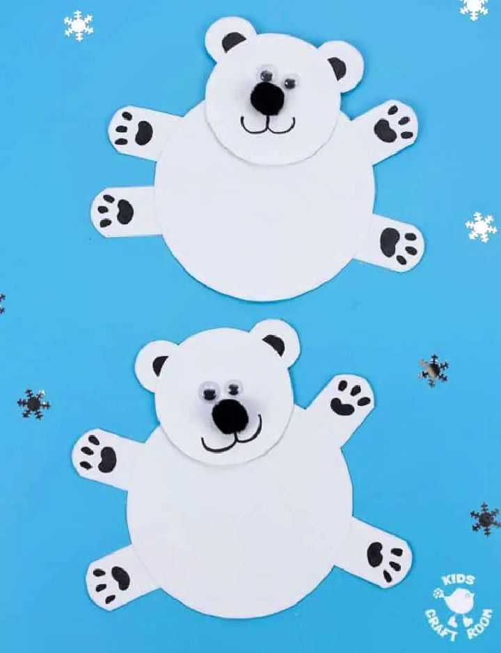 Moving Polar Bear Cub Craft Ideas