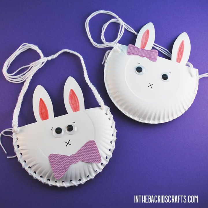 Paper Plate Bunny Craft for Preschoolers