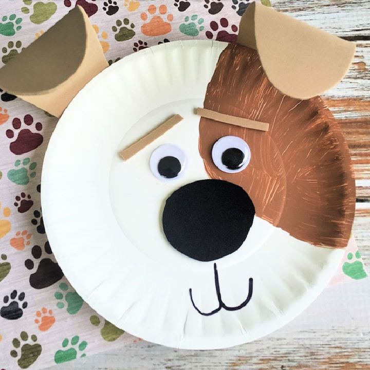  Paper Plate Dog Craft for Kids