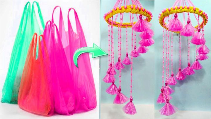Plastic Bag Chandelier Art Projects