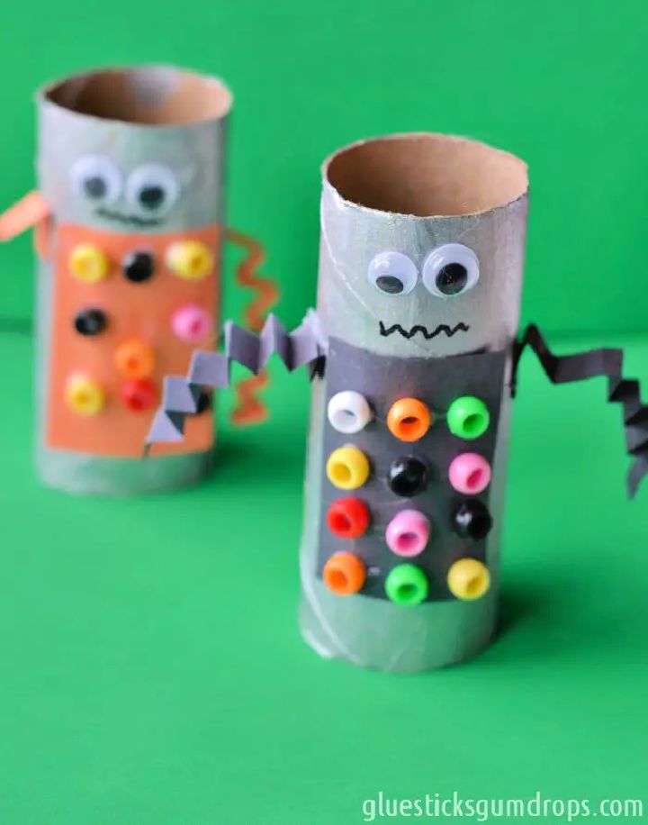 Easy Toilet Paper Roll Robot Craft