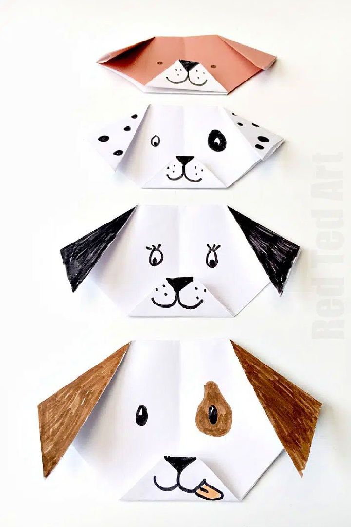 Cute Paper Dog Craft