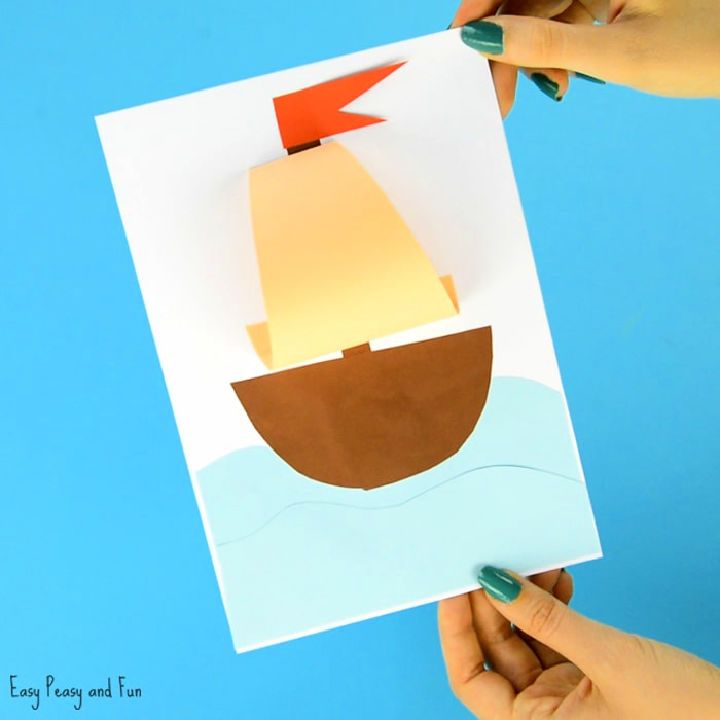 Paper Boat Art and Craft