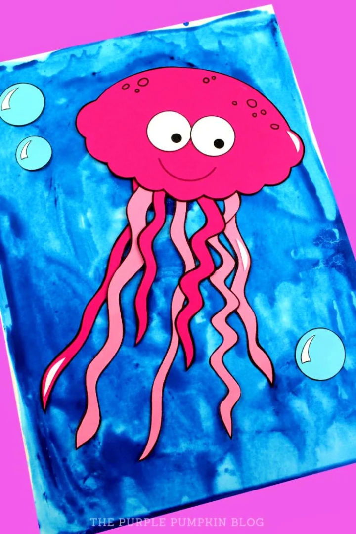 Stunning DIY Construction Paper Jellyfish