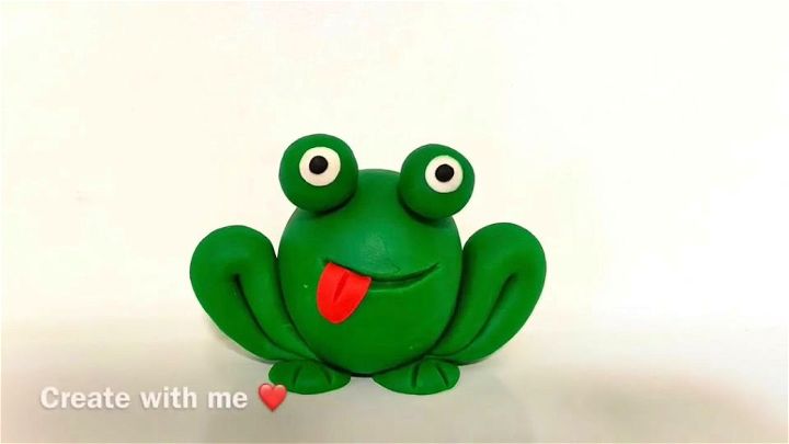 Super Easy DIY Clay Frog