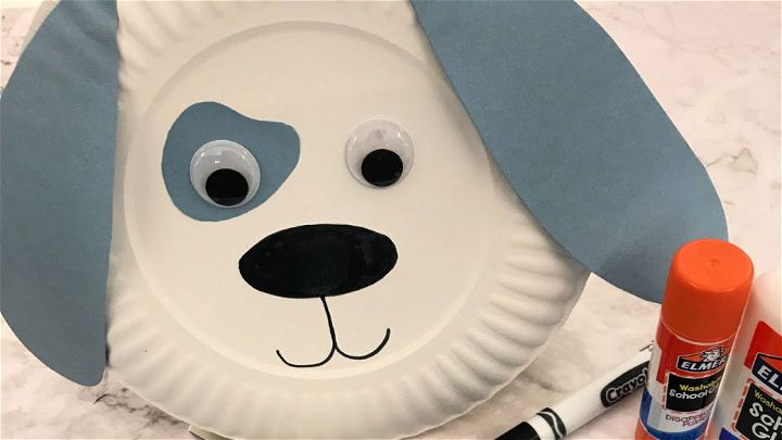 Super Easy Paper Plate Puppy Craft