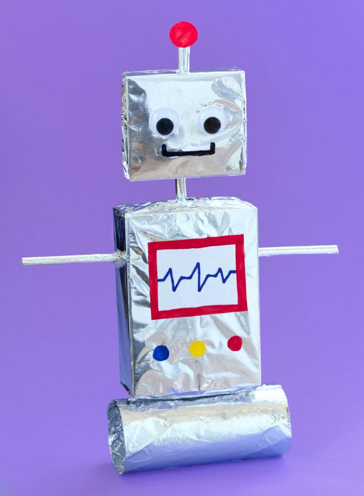 How to Make a Tin Foil Robot 