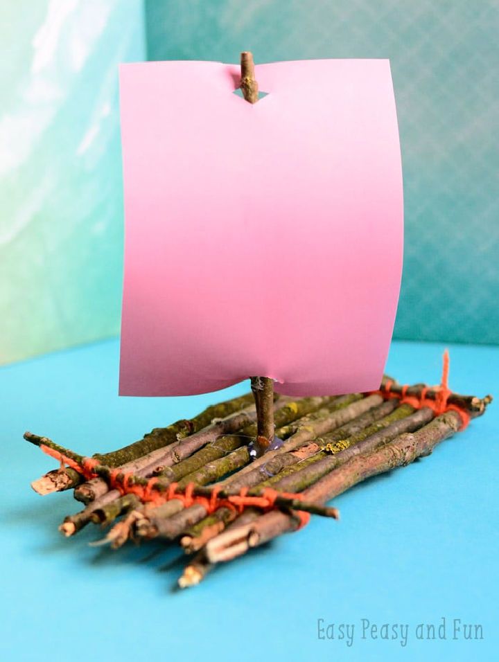 How to Make a Twig Boat
