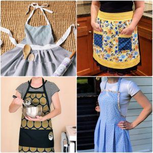 easy and free apron patterns to sew {pdf pattern}