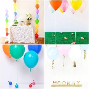 cheap and easy DIY balloon weights ideas to make your own