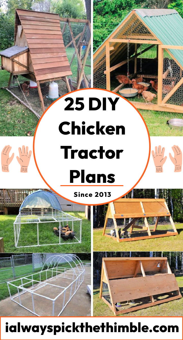 free DIY chicken tractor plans and ideas - building a chicken tractor