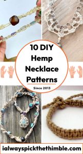 10 Hemp Necklace Patterns: Make Your Hemp Necklaces