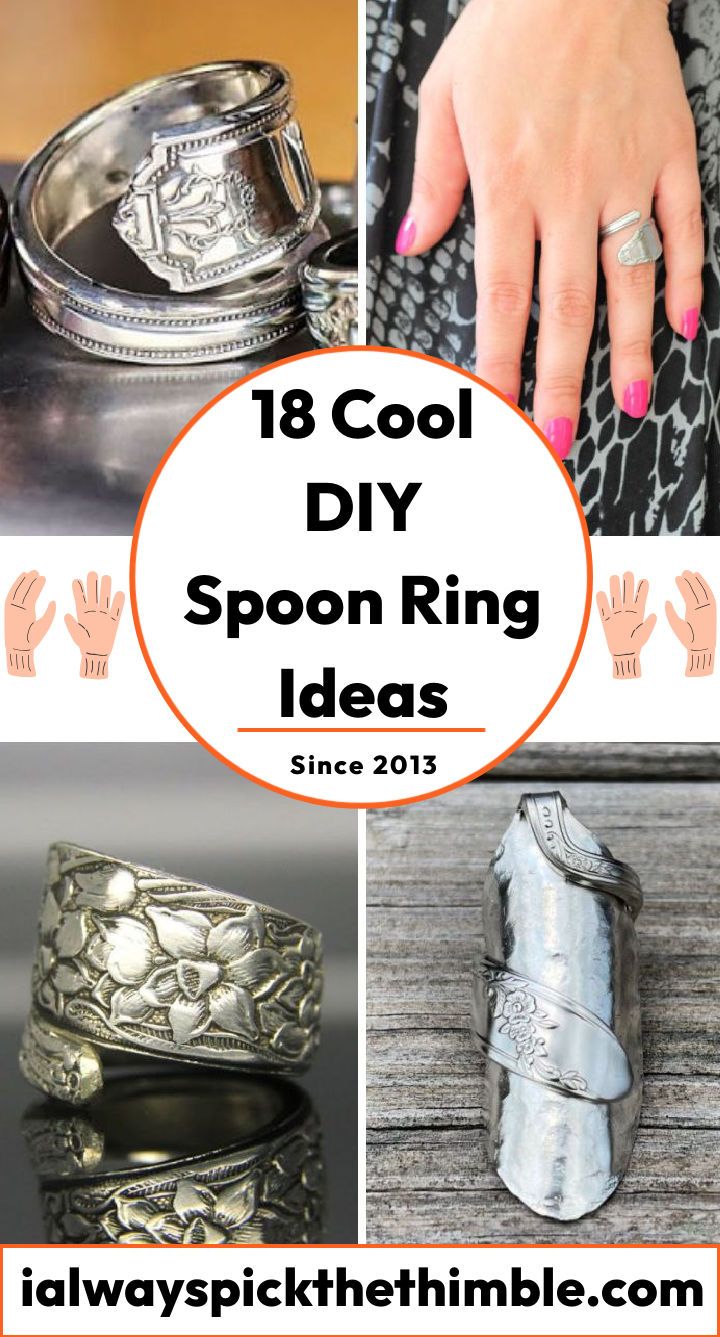 how to make a spoon ring: 25 easy diy spoon rings