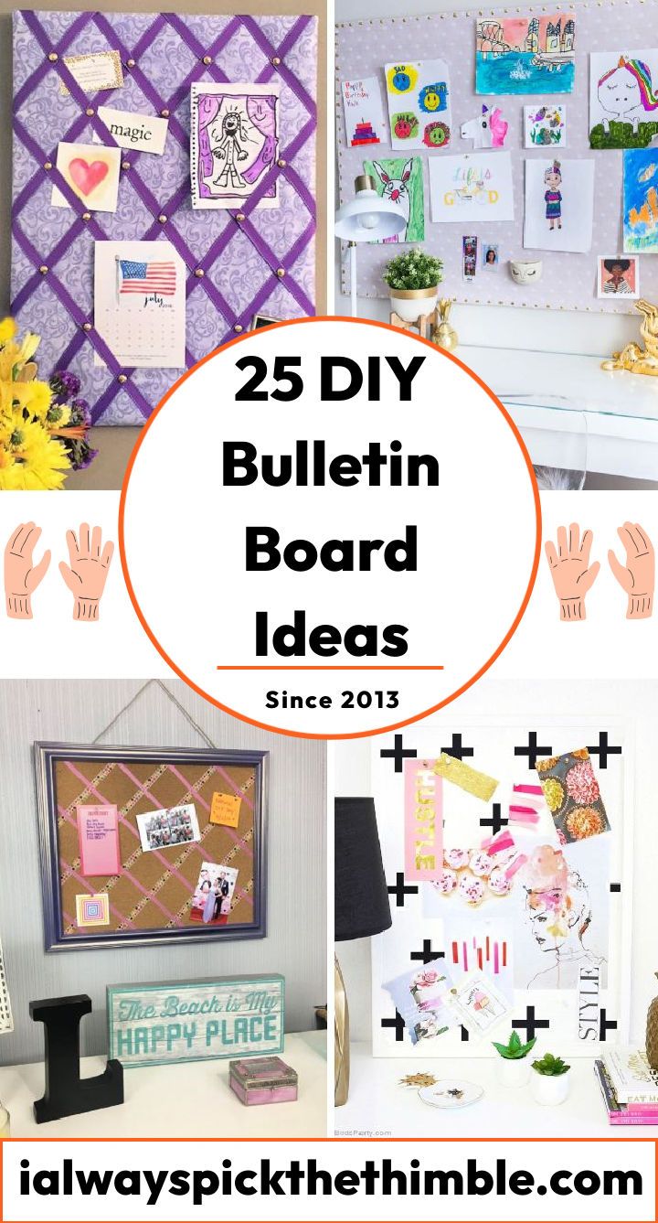 easy DIY bulletin board ideas to make your own