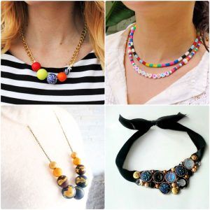 easy diy necklace ideas - how to make necklaces