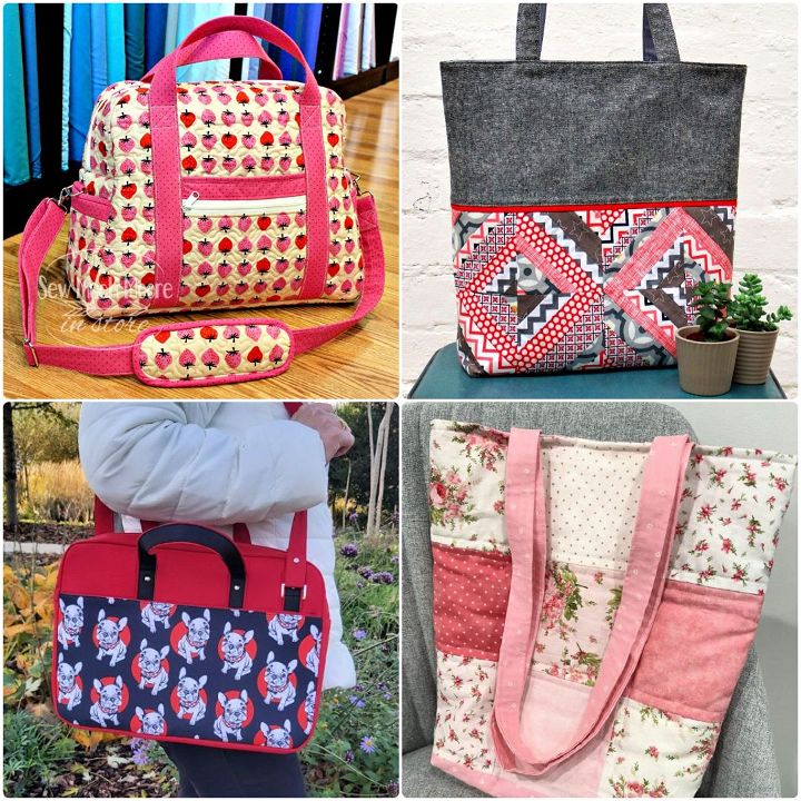 Quilted Tote Bag: Free Pattern - Amy Latta Creations