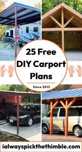 25 DIY Carport Ideas and Plans: How To Build a Carport