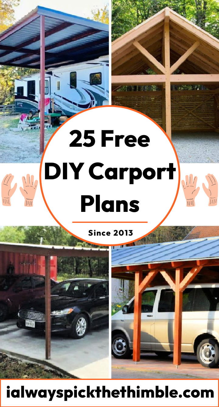 25 DIY Carport Ideas and Plans How To Build a Carport