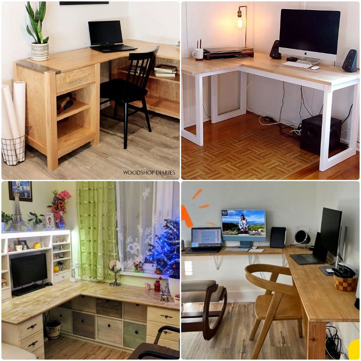 DIY Home Office Desk System - Shanty 2 Chic