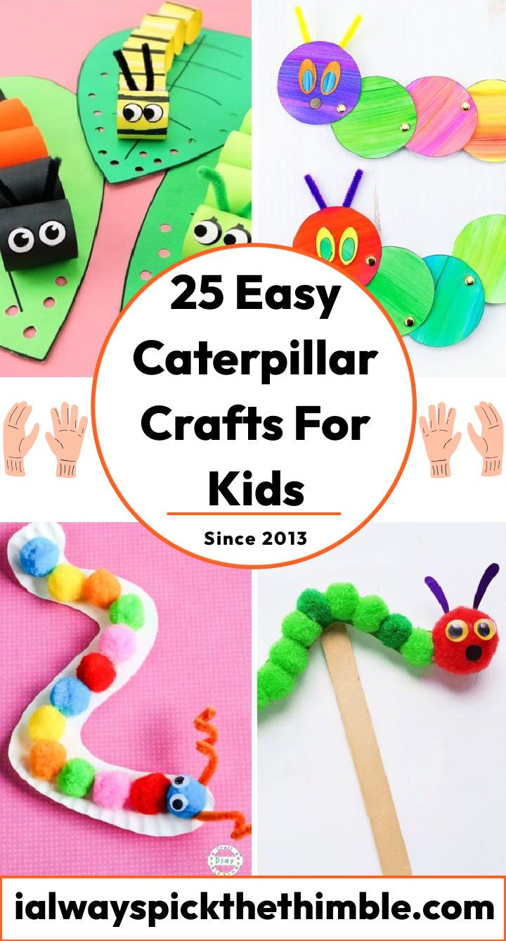 25 easy and very hungry caterpillar crafts for kids