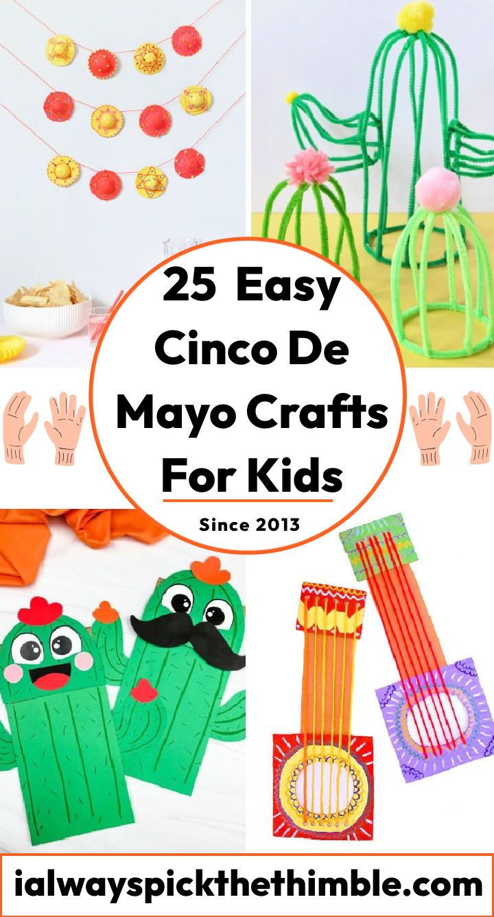 25 easy cinco de mayo crafts and art ideas for kids