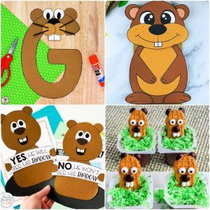 25 groundhog day crafts for kids (toddlers, preschoolers, and kindergarten)