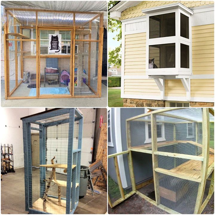 20 Free DIY Catio Plans: Build Your Outdoor Cat Enclosure