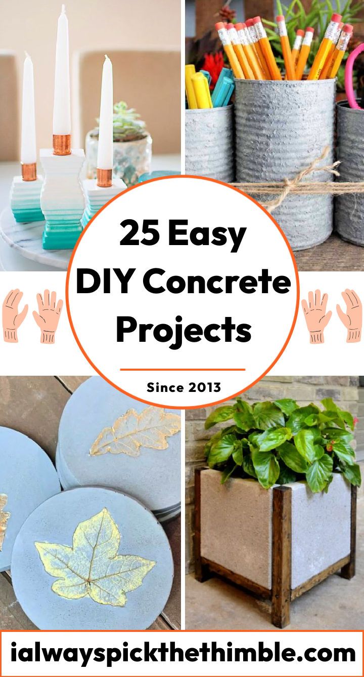 diy concrete projects