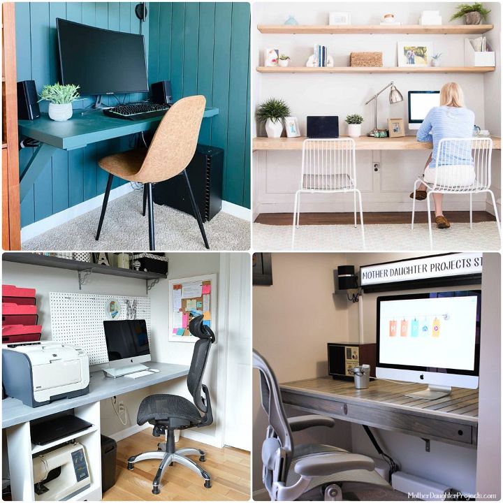 25 DIY Floating Desk Ideas: How To Build A Floating Desk