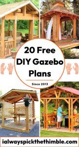 20 Free DIY Gazebo Plans to Build a Gazebo Yourself