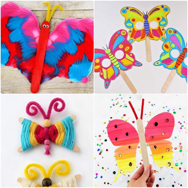 Tissue Paper Butterfly Art {easy project for kids} - It's Always Autumn
