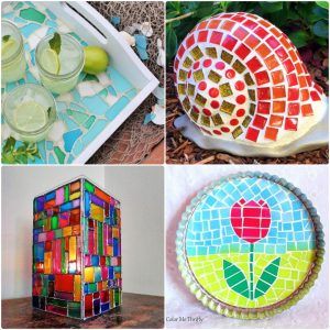 40 easy DIY mosaic art ideas and designs to make - DIY mosaic crafts