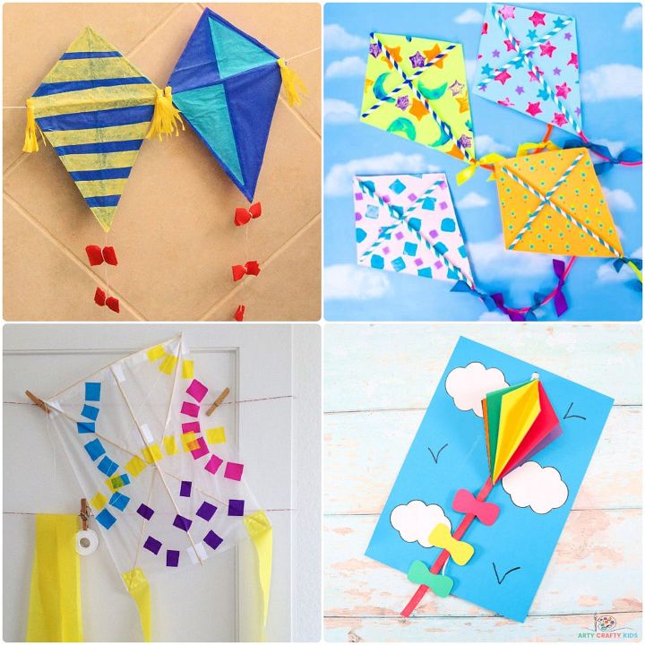 25 Easy Kite Crafts for Kids: DIY Kite Ideas to Make