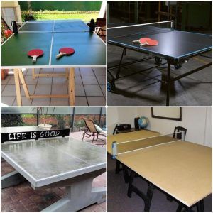 ping pong table ideas